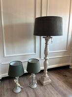 Set lampen brocant riverdale, Ophalen, Rond, Zo goed als nieuw, Crème