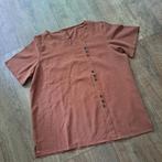 katoenen blousje mt. L, Kleding | Dames, Blouses en Tunieken, Ophalen of Verzenden, Zo goed als nieuw, Maat 42/44 (L), Bruin