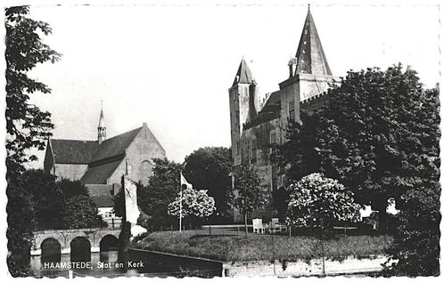 962507	Haamstede	1964 Zeeland	Gelopen met postzegel, Verzamelen, Ansichtkaarten | Nederland, Gelopen, Zeeland, 1960 tot 1980, Ophalen of Verzenden