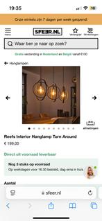 Reefs Interior hanglamp turn around, Huis en Inrichting, Lampen | Hanglampen, Ophalen, Zo goed als nieuw, Metaal, Minder dan 50 cm