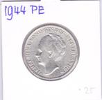 1 gulden 1944PE voor 25 euro***, Postzegels en Munten, 1 gulden, Koningin Juliana, Zilver, Ophalen of Verzenden