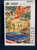 Puzzel 1000 - Route 66, Ophalen of Verzenden, 500 t/m 1500 stukjes, Zo goed als nieuw