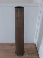 Groot kaliber Nederlandse 12 cm. No. 10 messing huls scheeps, Ophalen, Marine, Nederland, Hulzen of Bodemvondsten