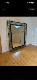 Mooie smeedijzeren spiegel, Huis en Inrichting, Woonaccessoires | Spiegels, Ophalen, Gebruikt, 100 tot 150 cm, 75 tot 100 cm