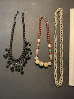 Halskettingen, Verzenden, Gebruikt, Overige kleuren, Overige materialen