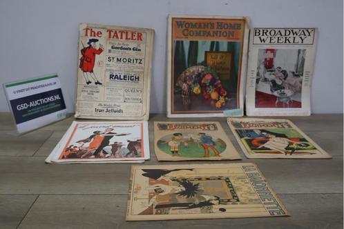 Antieke/Vintage Posters en Boekjes, Antiek en Kunst, Antiek | Overige Antiek, Ophalen of Verzenden