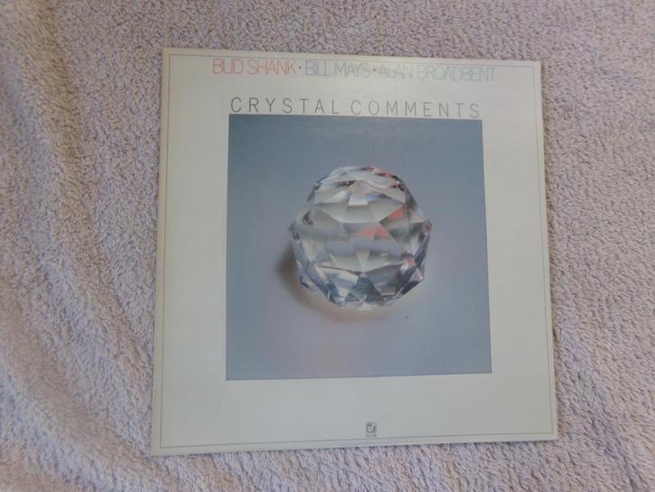 Bud Shank . Bill Mays . Alan Broadbent . - crystal comments, Cd's en Dvd's, Vinyl | Jazz en Blues, Zo goed als nieuw, Jazz, 1980 tot heden