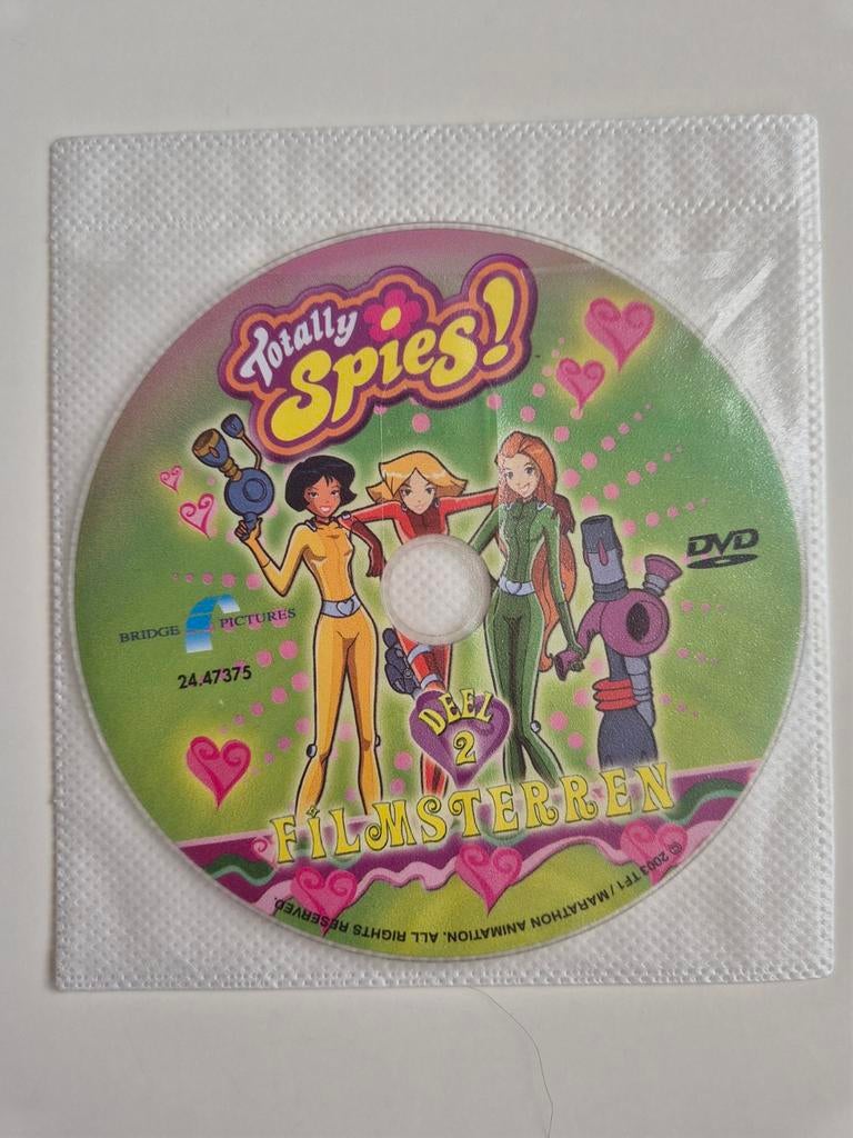 Totally Spies! Deel 2 Filmsterren DVD, Cd's en Dvd's, Avontuur, Alle leeftijden, Ophalen of Verzenden, Zo goed als nieuw