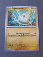Stellar crown 054/142 togedemaru reverse, Hobby en Vrije tijd, Verzamelkaartspellen | Pokémon, Ophalen of Verzenden, Zo goed als nieuw