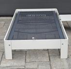Hele nette witte Auping 100x200 met verstelbaar spiraal, Huis en Inrichting, Ophalen, Eenpersoons, Wit, Zo goed als nieuw