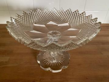 TAZZA (FRUITSCHAAL), GROTE KOEKPOT DIAMANTSLIJPSEL beschikbaar voor biedingen