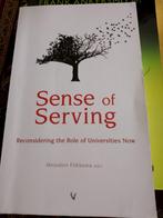 Sense os serving book boek flikkema engels, Verzenden, Zo goed als nieuw, Spiritualiteit algemeen, Achtergrond en Informatie