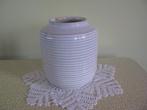 Retro * fraaie ribbel vaas * Adco 1016 * ZGAN van TOEN *, Huis en Inrichting, Overige kleuren, Aardewerk of Porselein, Ophalen of Verzenden