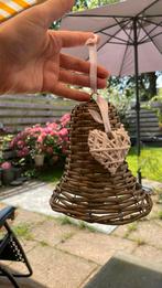 Rotan kerstklok, Diversen, Kerst, Ophalen of Verzenden, Zo goed als nieuw