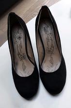 Te koop: Mooie zwarte PUMPS met hoge hak CLAUDIA GHIZZANI 38, Claudia Ghizzani, Zwart, Ophalen of Verzenden, Zo goed als nieuw