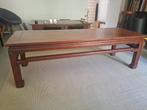 Antieke Chinese Salon Tafel, Ophalen, Teakhout, 50 tot 100 cm, Zo goed als nieuw