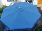 Parasol met voet, Tuin en Terras, Parasols, Ophalen, Gebruikt, 3 tot 4 meter, Stokparasol