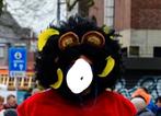 25x Afro pruik + met apen oren, Kleding | Heren, Carnavalskleding en Feestkleding, Ophalen of Verzenden, Overige maten, Carnaval