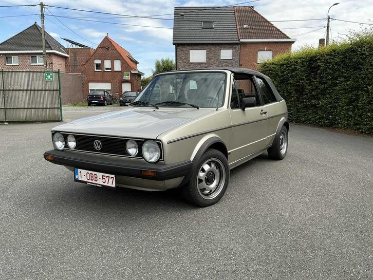 1980 - Volkswagen Golf 1 Cabrio, Auto's, Oldtimers, Bedrijf, Open dak, Volkswagen, Overige brandstoffen, Cabriolet, Handgeschakeld