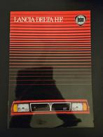 Brochure Lancia Delta HF 1984, Boeken, Ophalen of Verzenden, Zo goed als nieuw, Overige merken