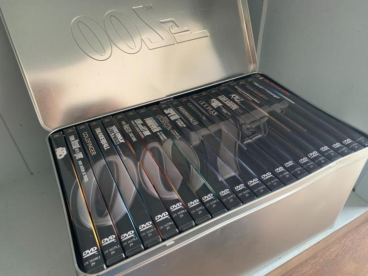 James Bond 007 Ultimate Collection - nieuwst in metalen BOX, Cd's en Dvd's, Dvd's | Actie, Zo goed als nieuw, Actie, Boxset, Vanaf 16 jaar