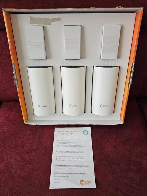TP-Link Deco M4R AC1200 wifi versterkers. Ideaal voor Ziggo, Computers en Software, WiFi-versterkers, Zo goed als nieuw, Ophalen
