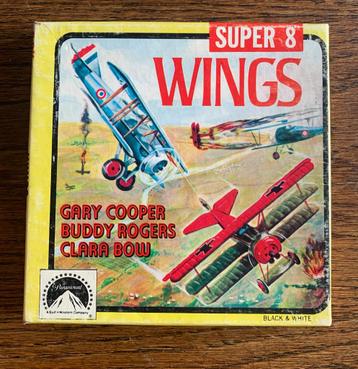 Super 8mm film: Wings (Gary Cooper) beschikbaar voor biedingen