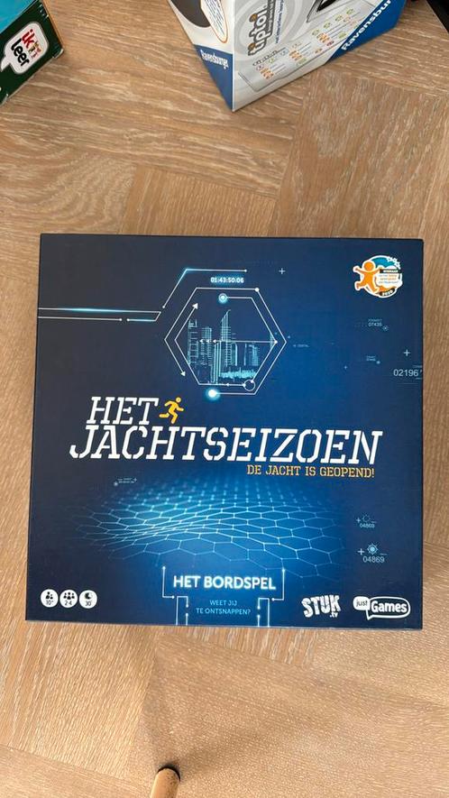 Het Jachtseizoen, Hobby en Vrije tijd, Gezelschapsspellen | Bordspellen, Zo goed als nieuw, Ophalen of Verzenden