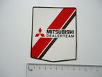 sticker Mitsubishi dealer team japan auto race lancer rally, Verzamelen, Stickers, Overige typen, Zo goed als nieuw, Verzenden