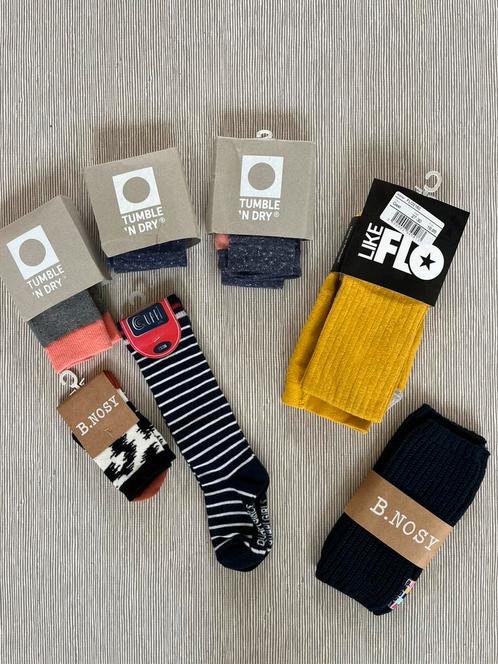 Partijtje (7x) maillots/sokken/beenwarmers NIEUW MERK, Kinderen en Baby's, Kindermode-accessoires, Nieuw, Ophalen of Verzenden