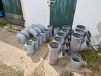 Pvc, manchet, knie, t-stuk, 125mm, 160mm, 200mm, 250mm, Doe-het-zelf en Verbouw, Buizen en Afvoer, Bochten, Pvc, Ophalen of Verzenden