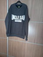 TRUI HEREN uncle sam trui L SWEATER herenkleding, Kleding | Heren, Maat 52/54 (L), UNCLE SAM, Ophalen of Verzenden, Grijs
