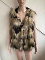 Expresso faux fur gilet bodywarmer maat 42 beige zwart, Kleding | Dames, Ophalen of Verzenden, Zo goed als nieuw, Maat 42/44 (L)