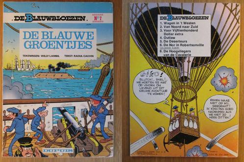 De Blauwbloezen 7 - De blauwe groentjes (1e druk SC), Boeken, Stripboeken, Gelezen, Eén stripboek, Ophalen of Verzenden