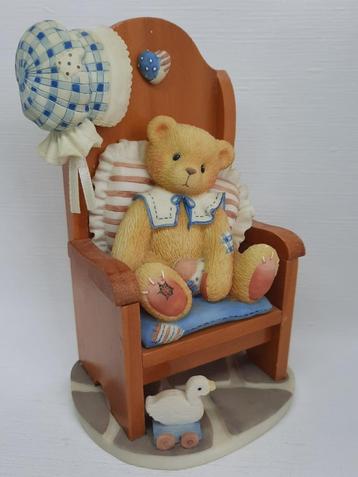 cherished teddie Amelia "you make me smile" in org doos beschikbaar voor biedingen
