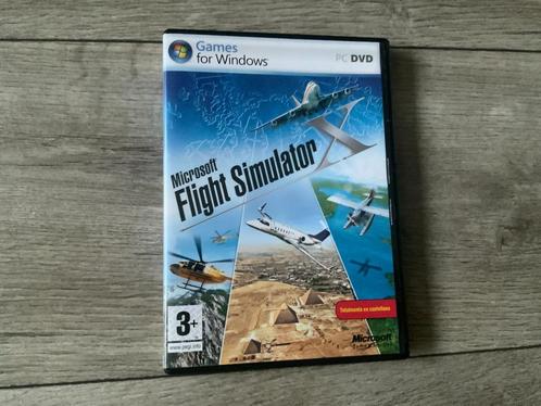 Microsoft Flight Simulator X voor de PC, Spelcomputers en Games, Games | Pc, Zo goed als nieuw, Simulatie, 1 speler, Vanaf 12 jaar