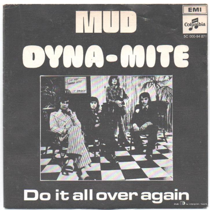 MUD- Dynamite, Cd's en Dvd's, Vinyl Singles, Gebruikt, 7 inch, Verzenden