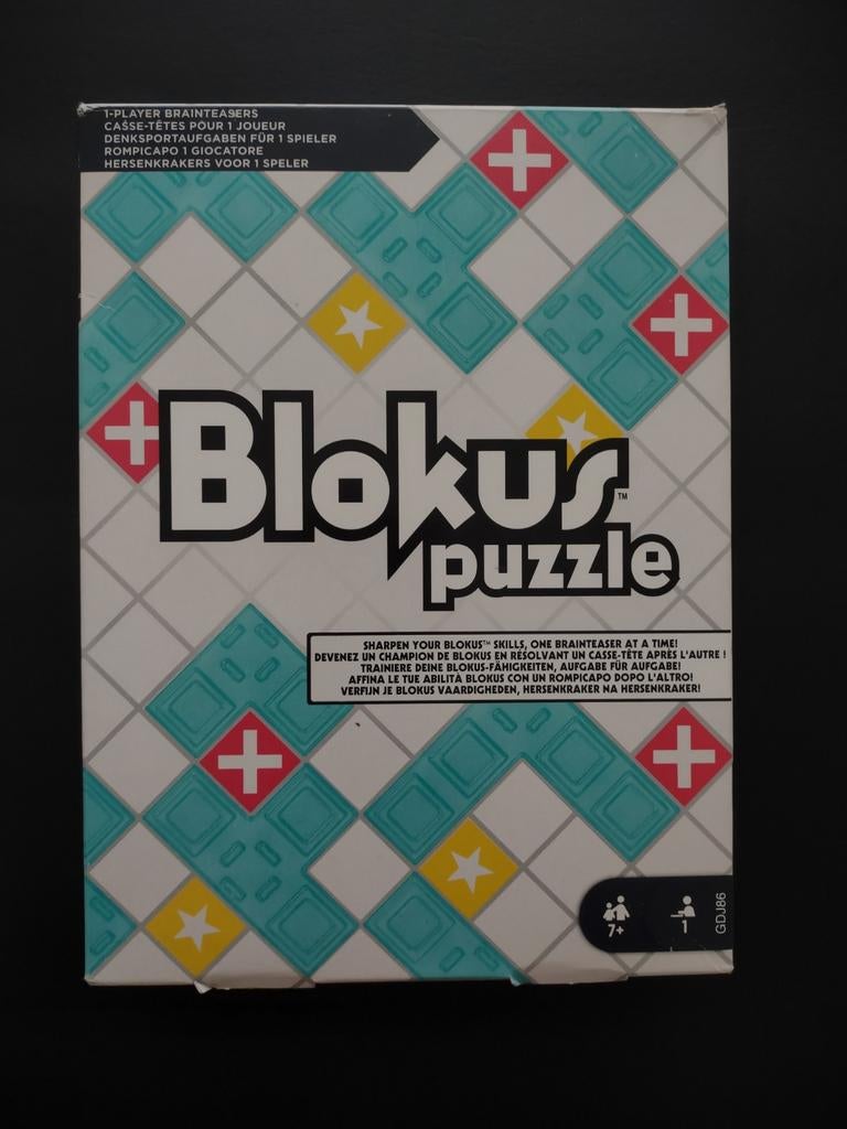 Blokus One puzzle spel - Mattel, Een of twee spelers, Ophalen of Verzenden, Zo goed als nieuw, Mattel