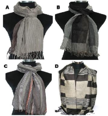 Sjaal heren 4 soorten beschikbaar voor biedingen