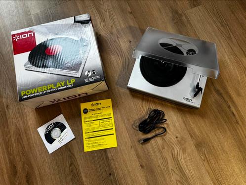 ION USB-PLATENSPELER, Audio, Tv en Foto, Platenspelers, Zo goed als nieuw, Platenspeler, Automatisch, USB-aansluiting, Ophalen of Verzenden