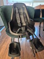 Bobike zwart fietszitje voorop + windscherm, Fietsen en Brommers, Fietsaccessoires | Fietsstoeltjes, Ophalen of Verzenden