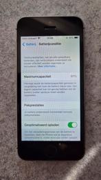 iPhone SE - inclusief hoesje, Gebruikt, Zwart, IPhone SE (2016), Ophalen of Verzenden