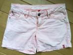 EDC by ESPRIT spijker bermuda licht roze maat 34, Kort, Ophalen of Verzenden, Zo goed als nieuw, Roze