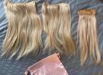 Natural hair company hairextentions, echt haar, 9 banen, Ophalen of Verzenden, Zo goed als nieuw, Pruik of Haarverlenging