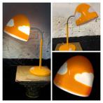 Vintage Ikea lamp bureaulamp Skojig oranje wolkenlamp, Vintage Ikea Skojig wolkenlamp burealamp, Gebruikt, Ophalen of Verzenden