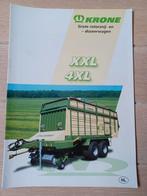 Krone opraapwagen folder, Ophalen of Verzenden, Zo goed als nieuw