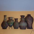 Prachtig metalen wanddecoratie, Ophalen, Zo goed als nieuw