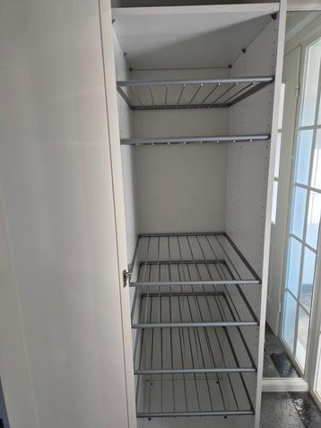 6 stuks metalen schoenenrekken ikea pax inrichting 