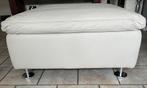 Leren hocker van woonwinkel Piet Klerkx, Ophalen, Vierkant, Leer, 75 tot 100 cm