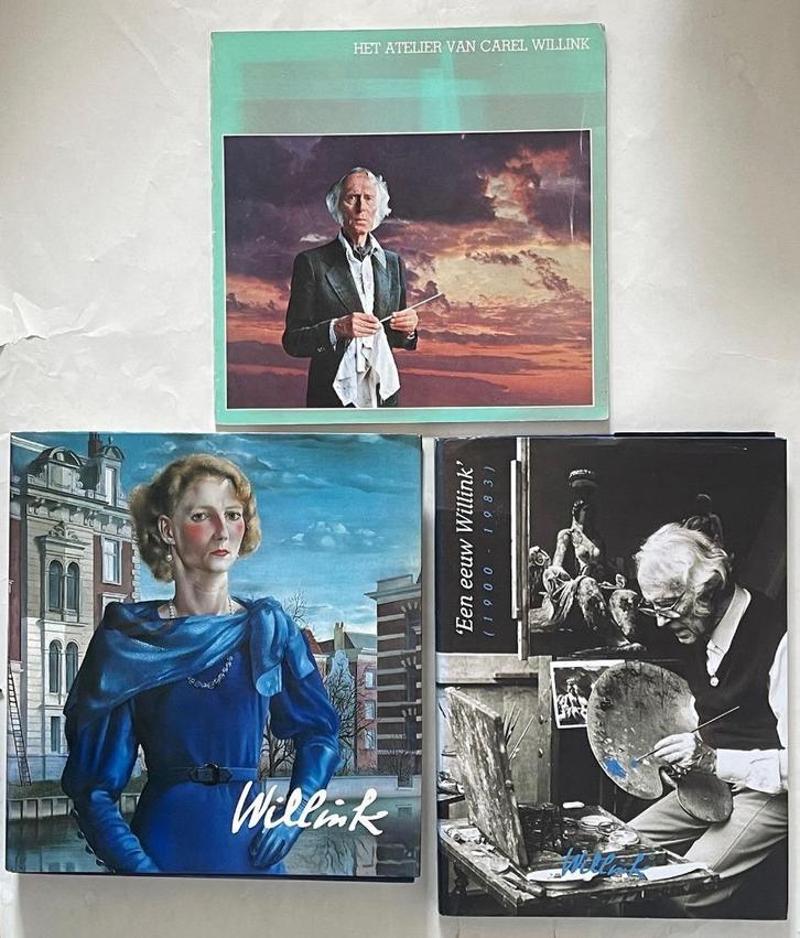 Drie boeken over Carel Willink, Boeken, Kunst en Cultuur | Beeldend, Gelezen, Schilder- en Tekenkunst, Ophalen of Verzenden